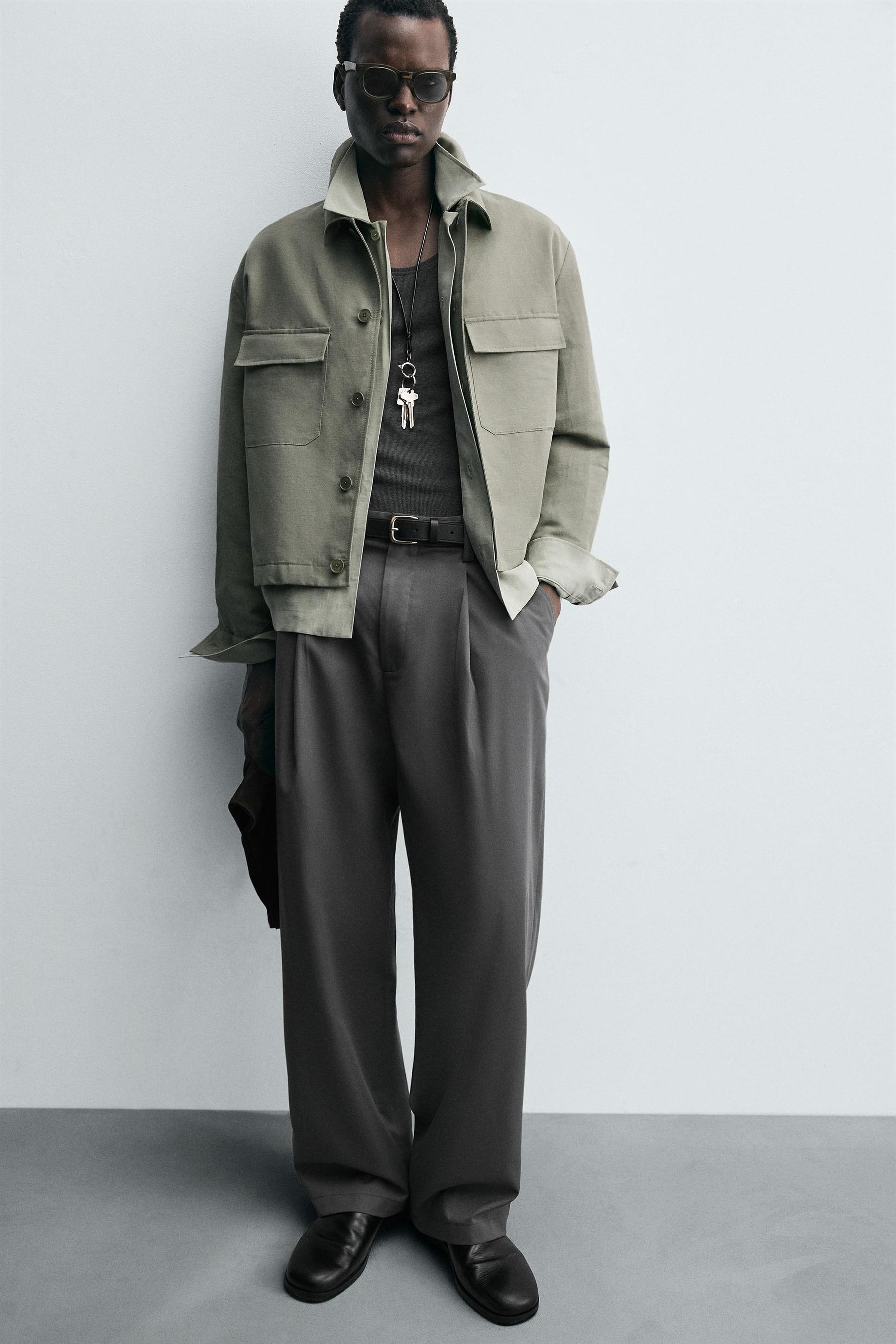 Boxy Pocket Overshirt