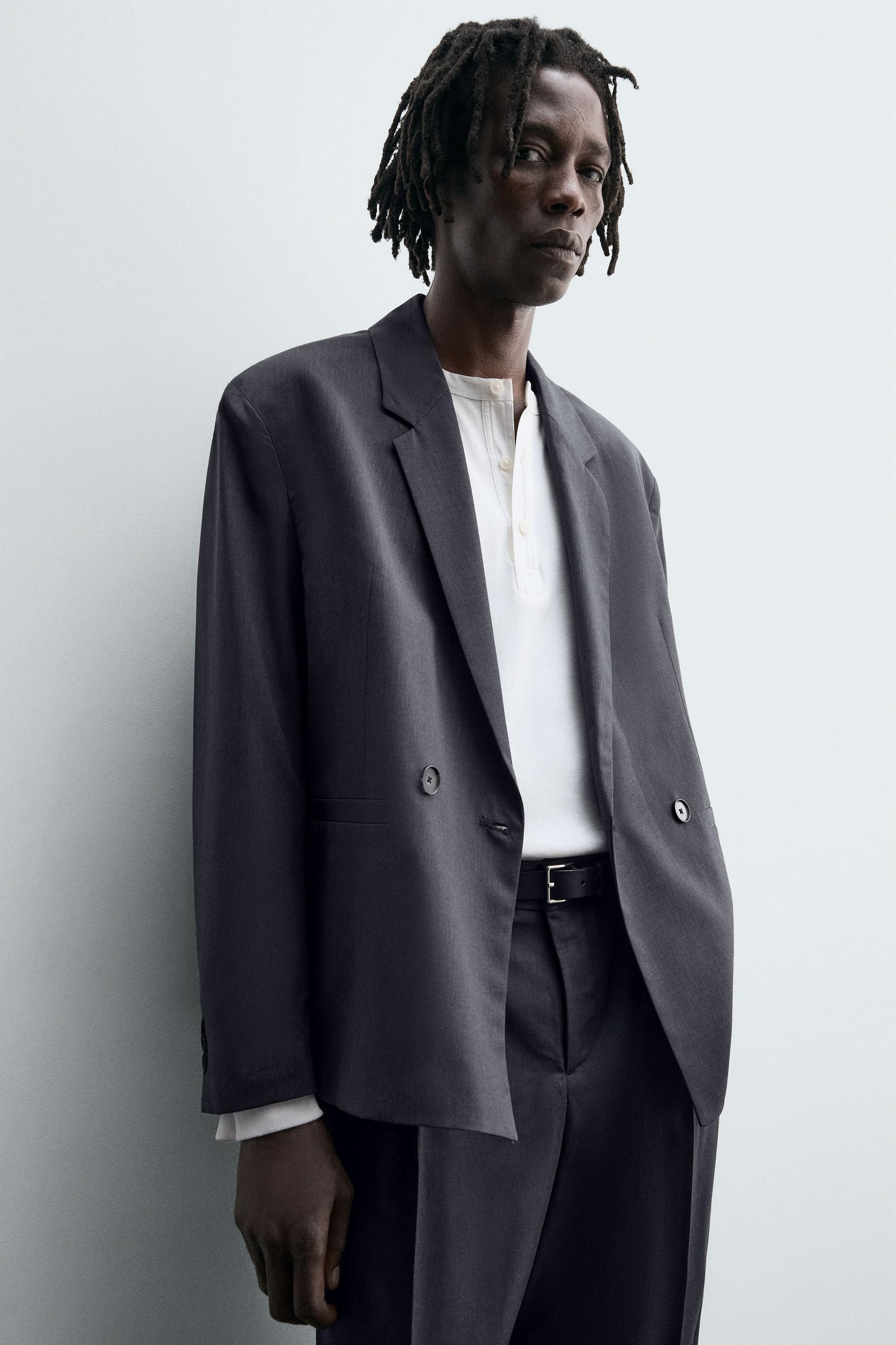 DOUBLE-BREASTED SUIT BLAZER - Image 6