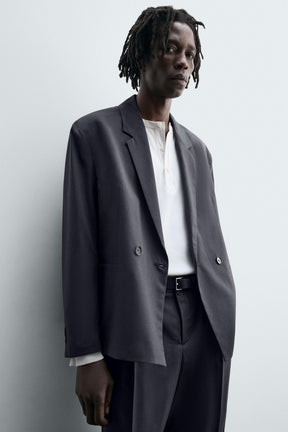 DOUBLE-BREASTED SUIT BLAZER - Image 6