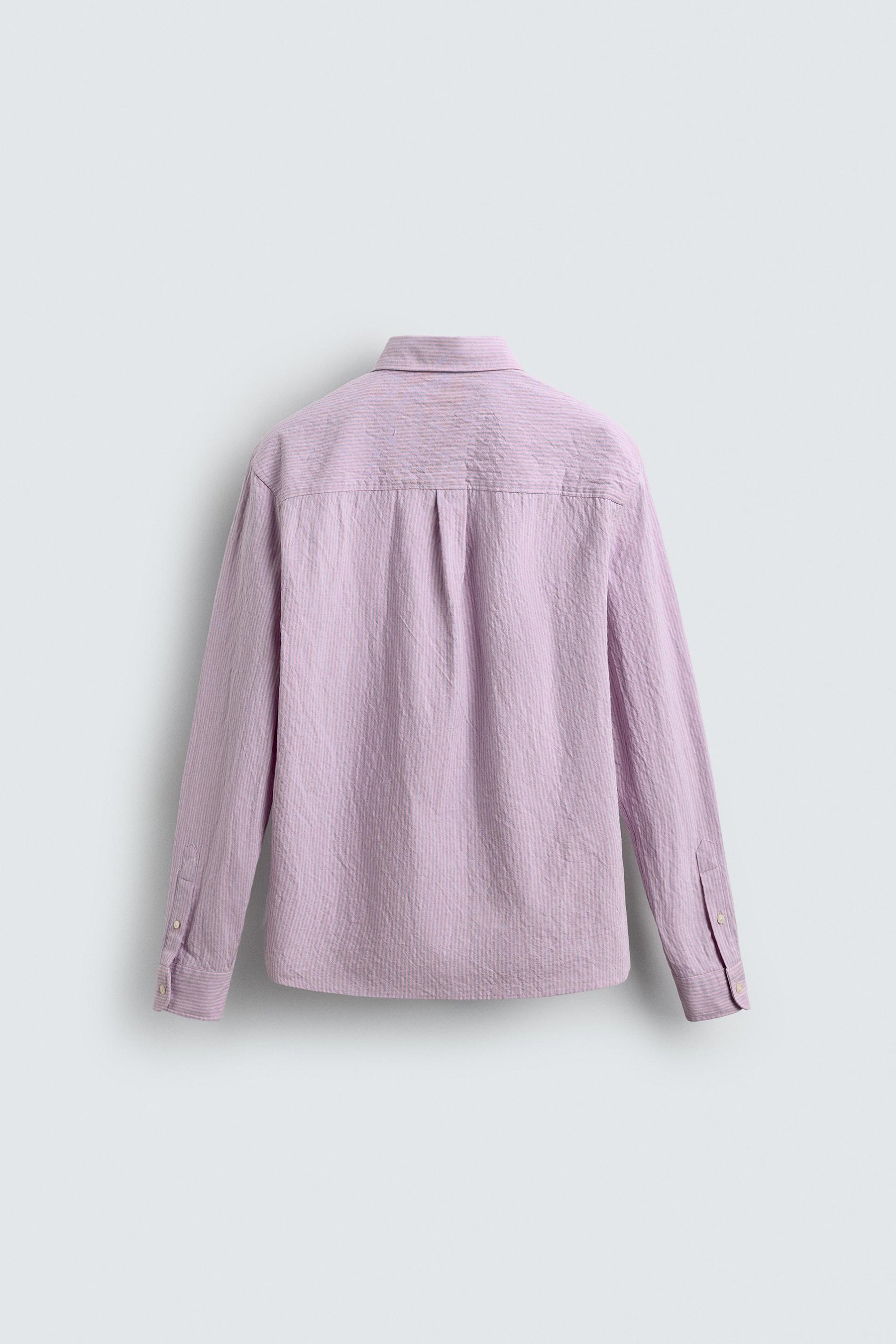 WASHED STRIPED SHIRT - Image 8