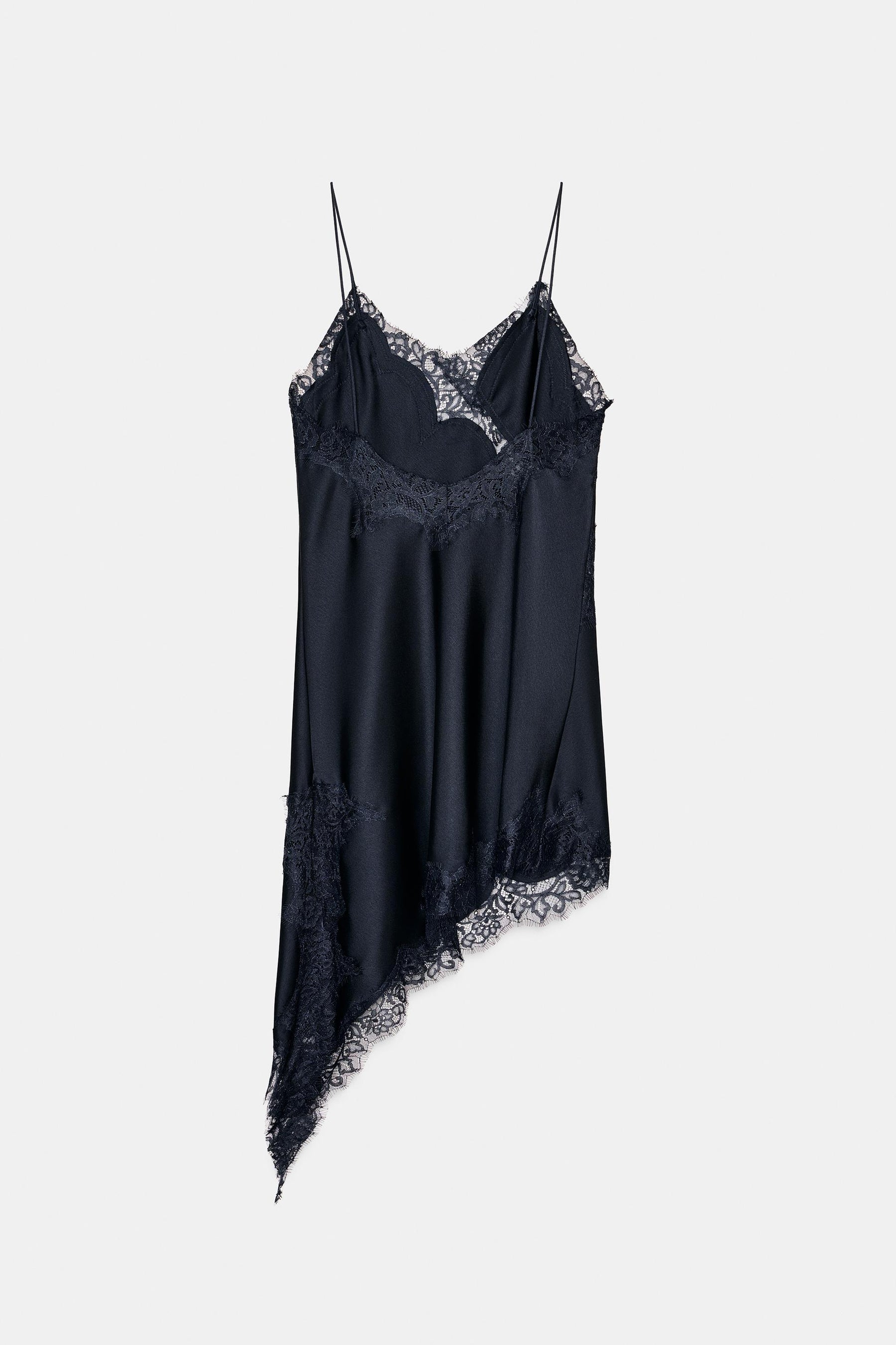 ASYMMETRIC LACE DRESS ZW COLLECTION - Image 6