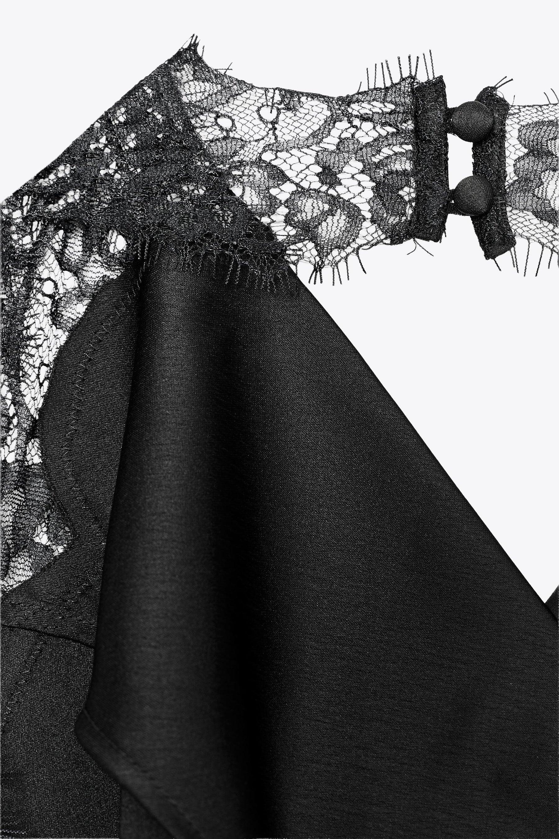 Spitzen-Neckholder-Top