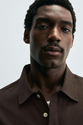 LYOCELL/COTTON POLO SHIRT - Image 5