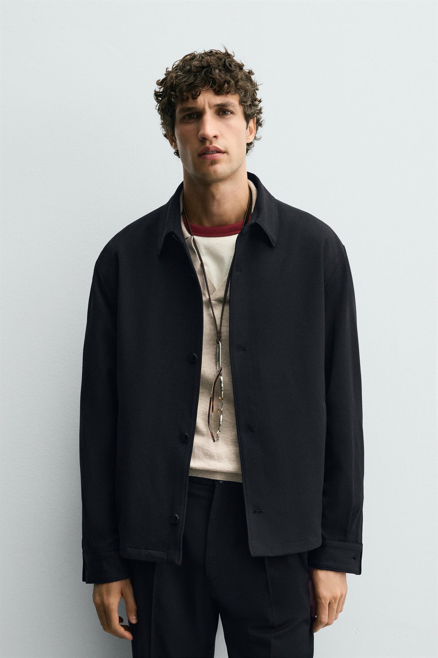 REGULAR FIT OVERSHIRT - Image 2