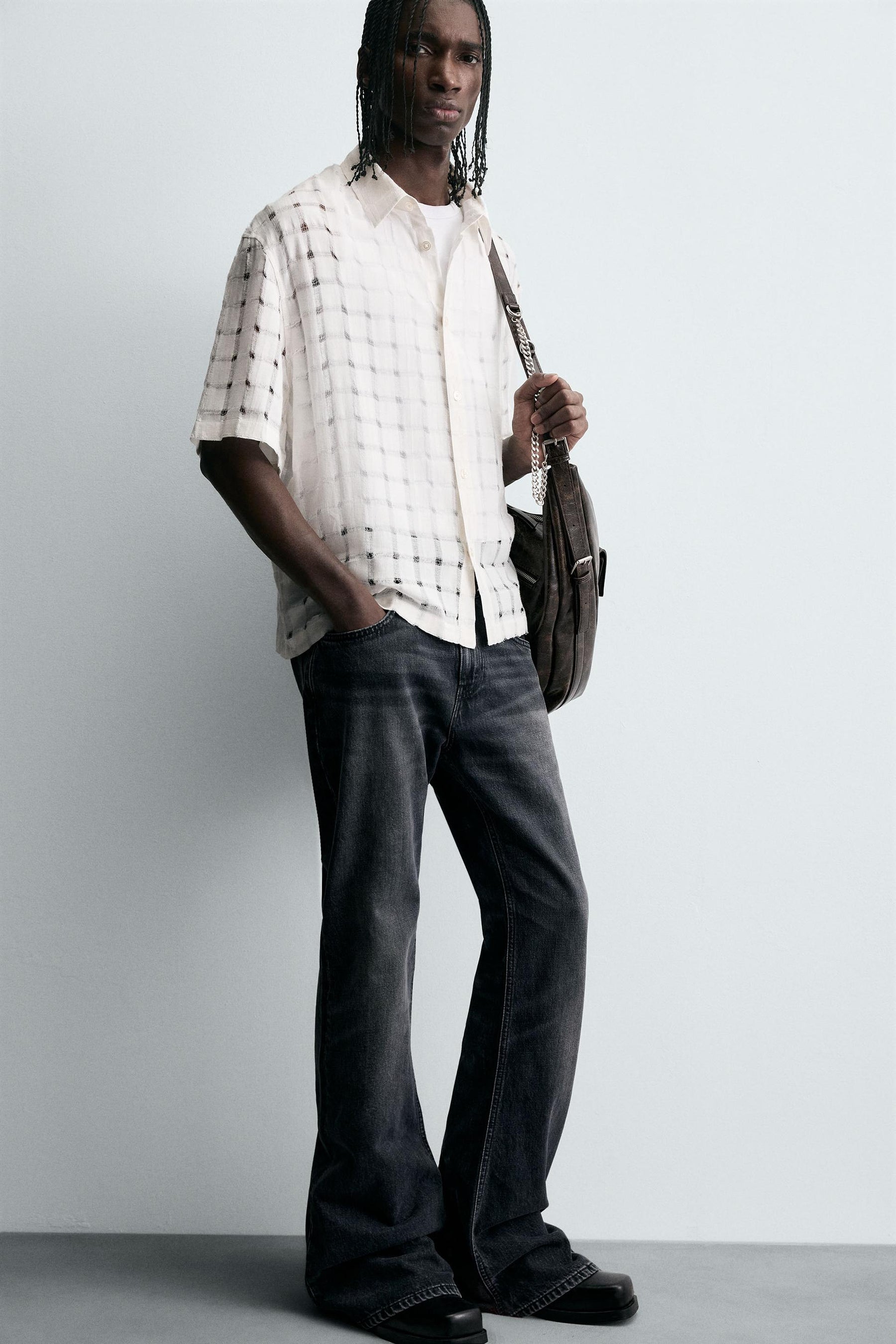 JACQUARD NEEDLE-PUNCH SHIRT - Image 6