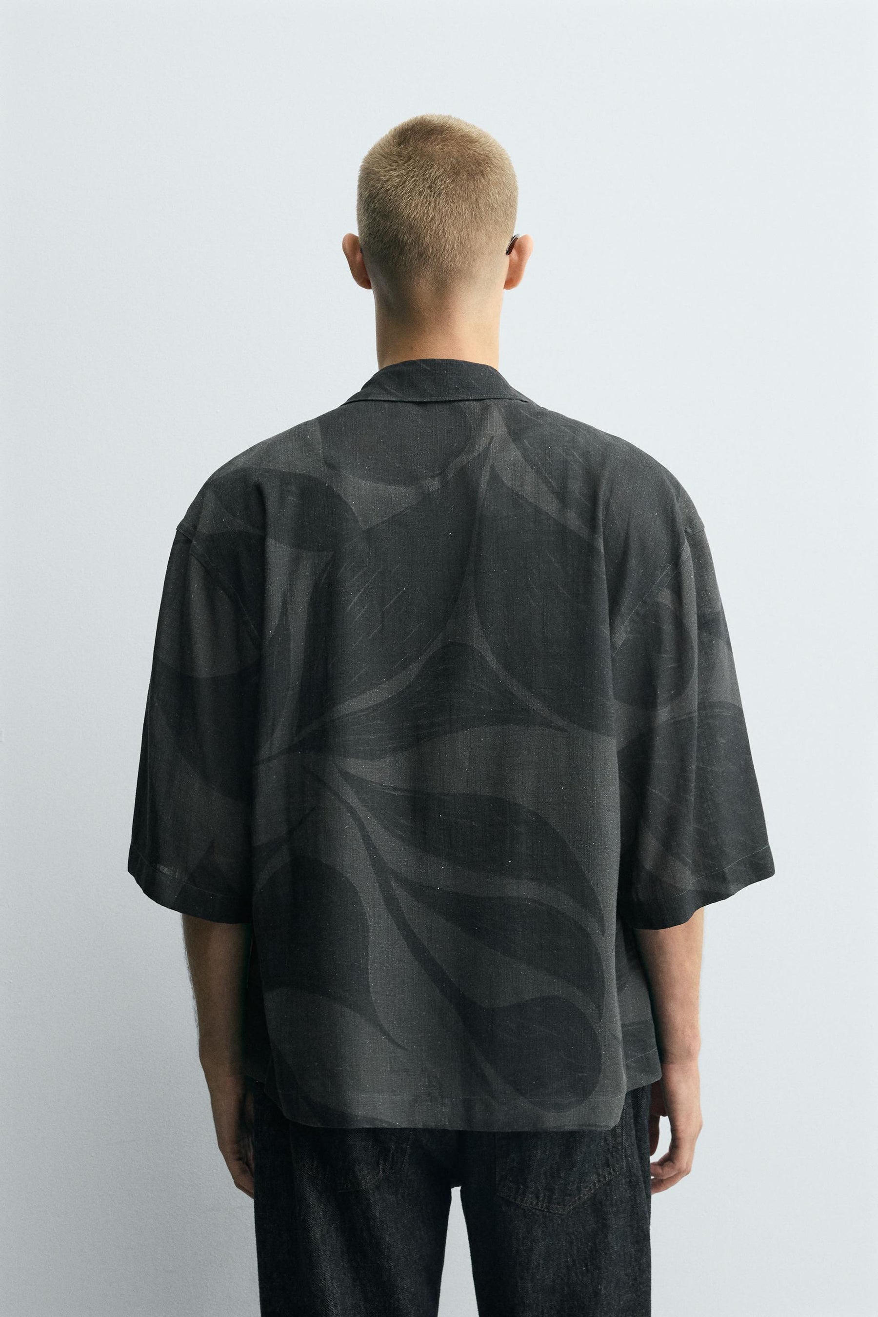 VISCOSE/LINEN SHIRT - Image 3