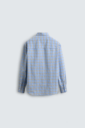 CHECK BUTTON-DOWN COLLAR SHIRT - Image 8