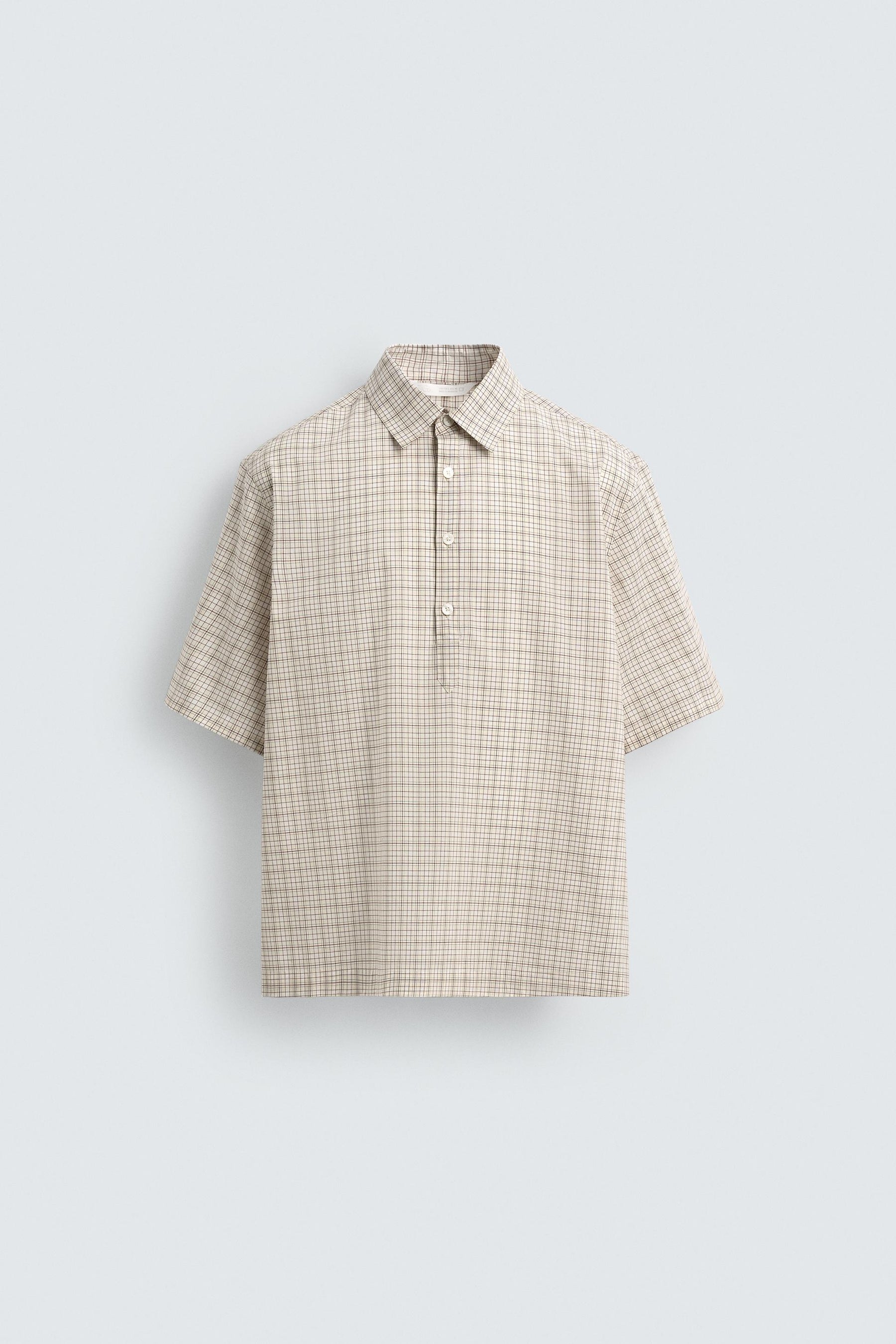 CHECK POLO SHIRT - Image 6