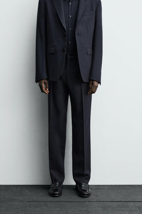 WOOL SUIT TROUSERS - Image 2