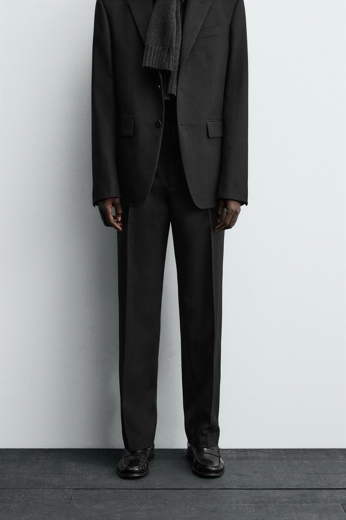 WOOL SUIT TROUSERS - Image 2
