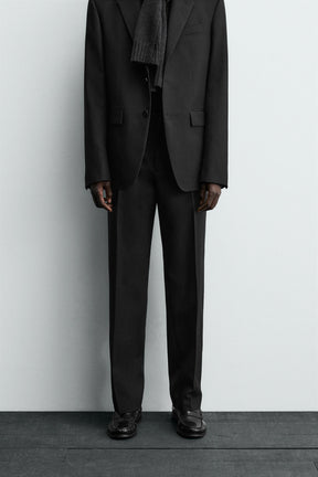 WOOL SUIT TROUSERS - Image 2