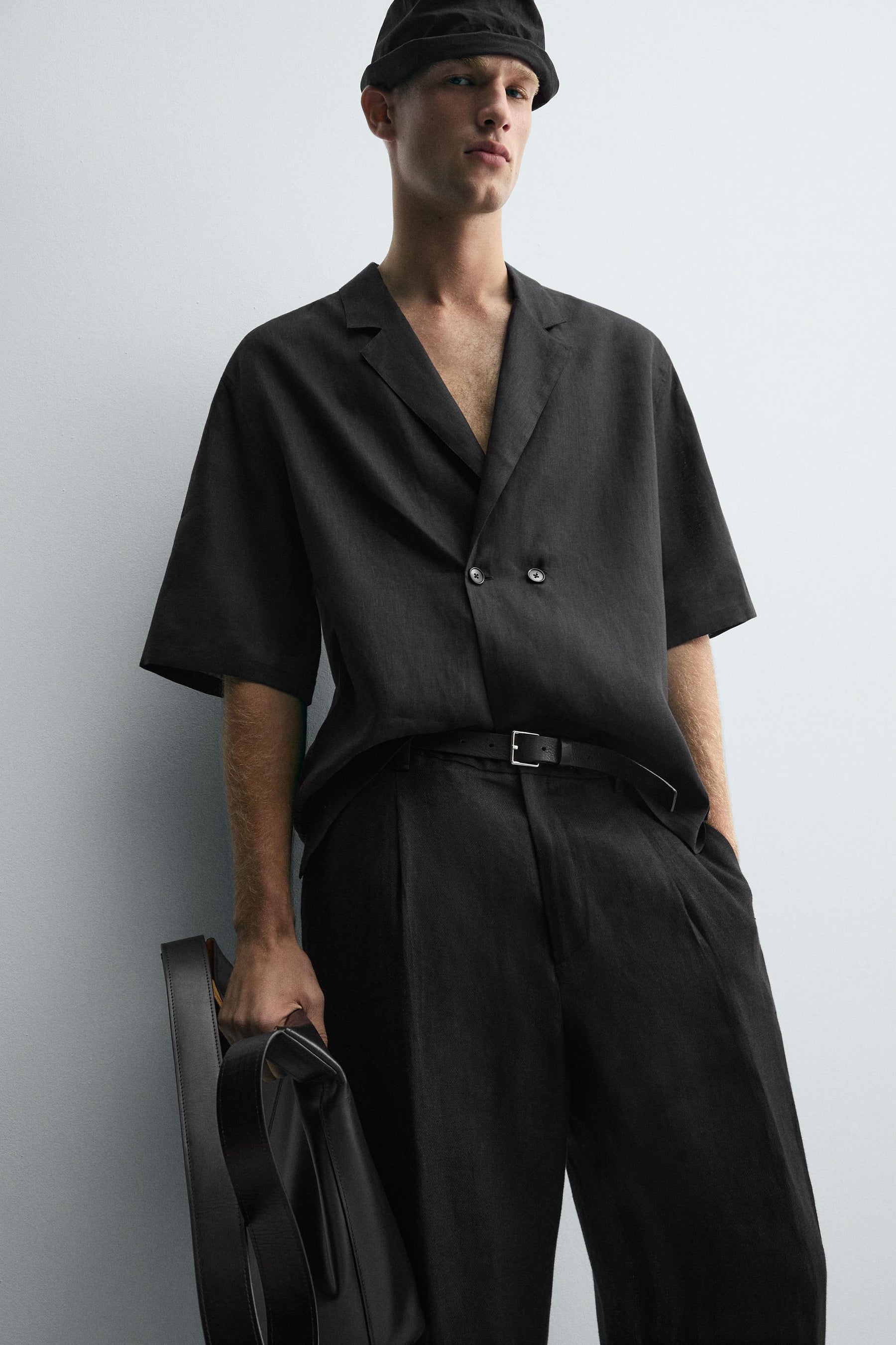 100% LINEN KIMONO SHIRT - Image 5