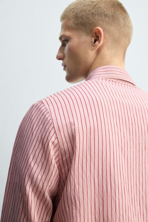 STRIPED FLOWING SHIRT - Image 5