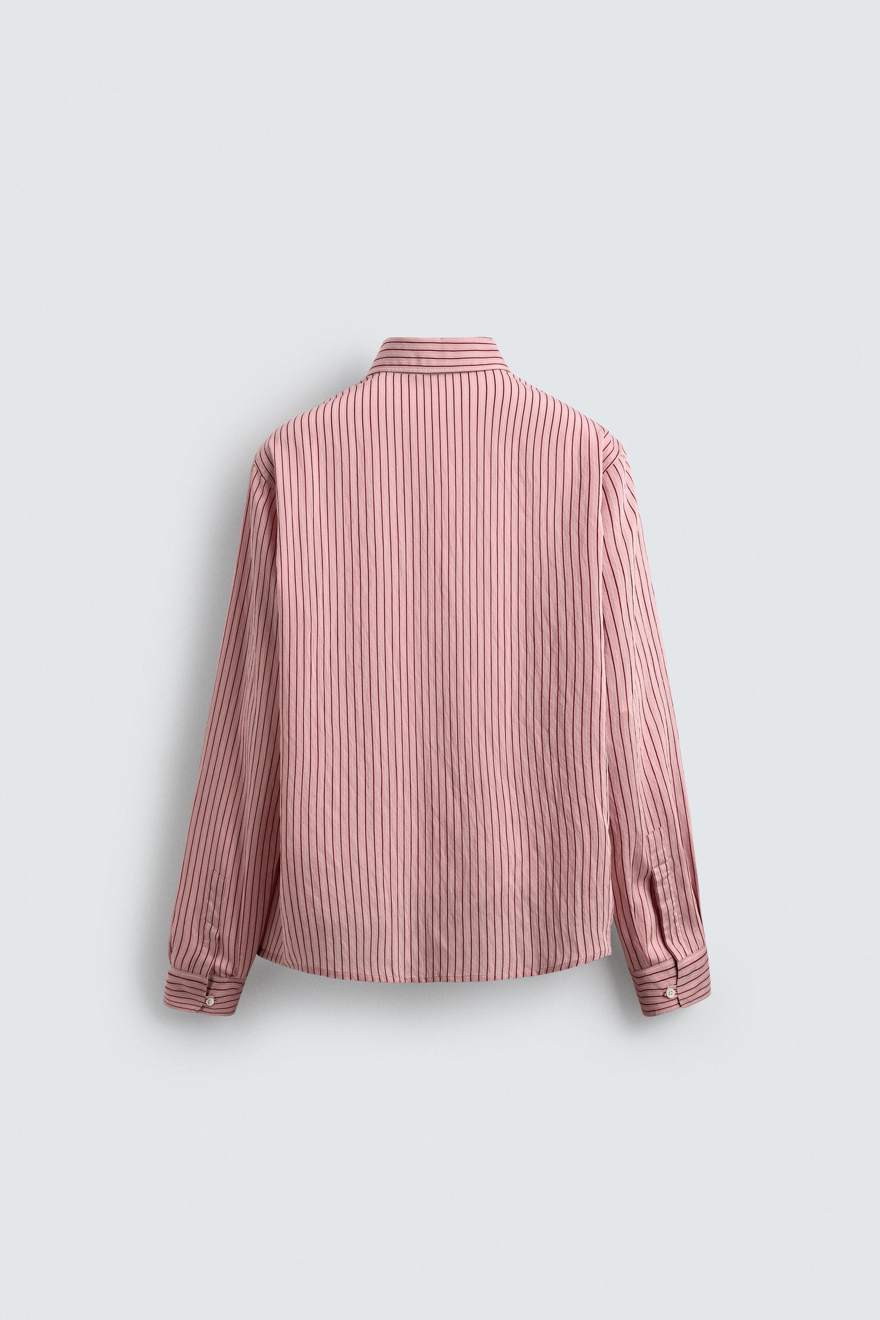STRIPED FLOWING SHIRT - Image 7