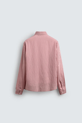 STRIPED FLOWING SHIRT - Image 7