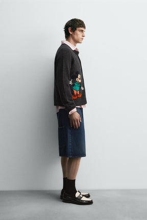 DENIM BERMUDA JORTS HARRY LAMBERT FOR X DISNEY - Image 4