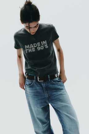 Strass-bemaltes T-Shirt