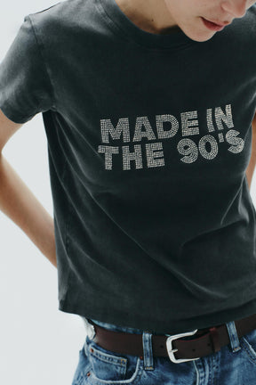 Strass-bemaltes T-Shirt