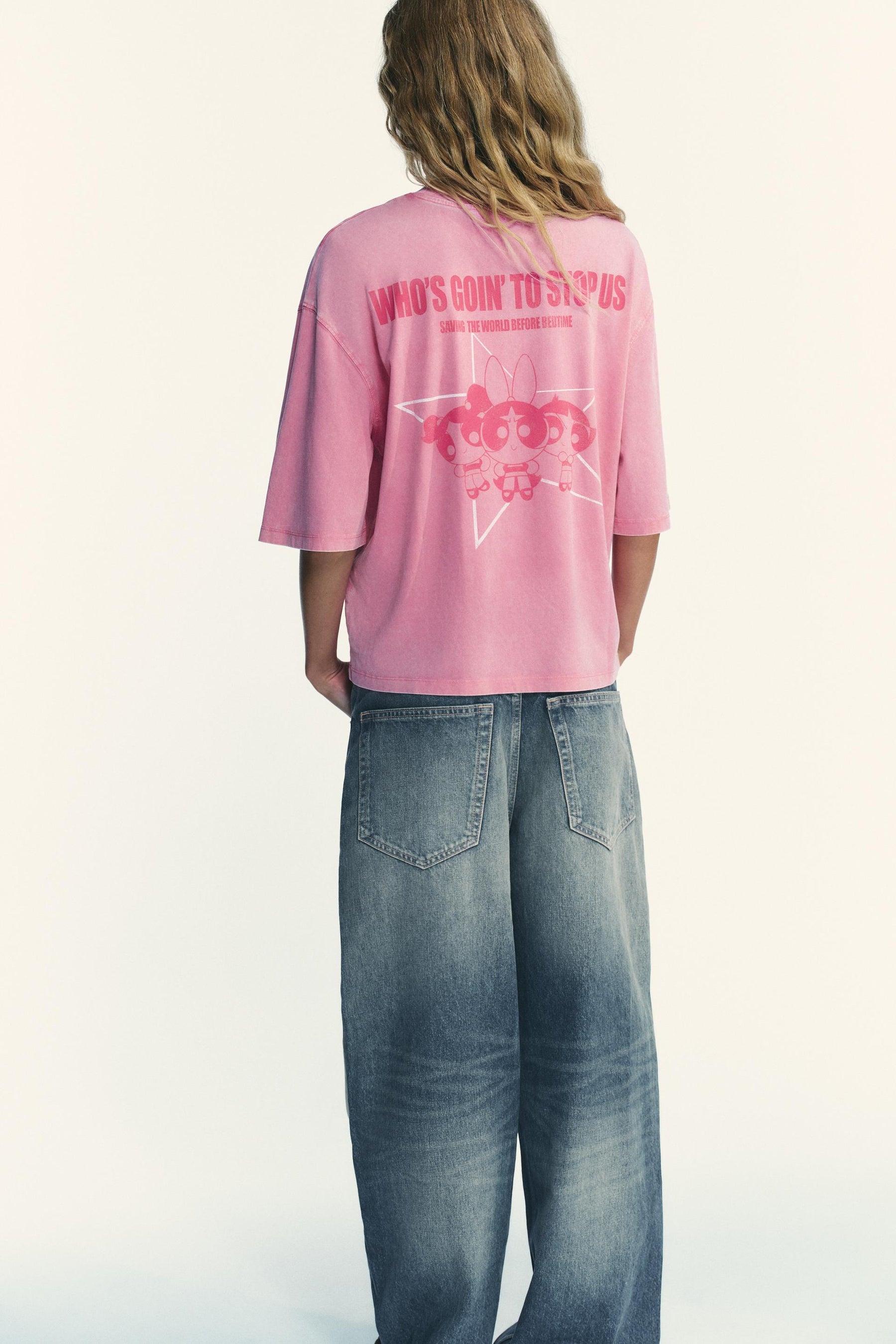 T-Shirt mit Used-Look