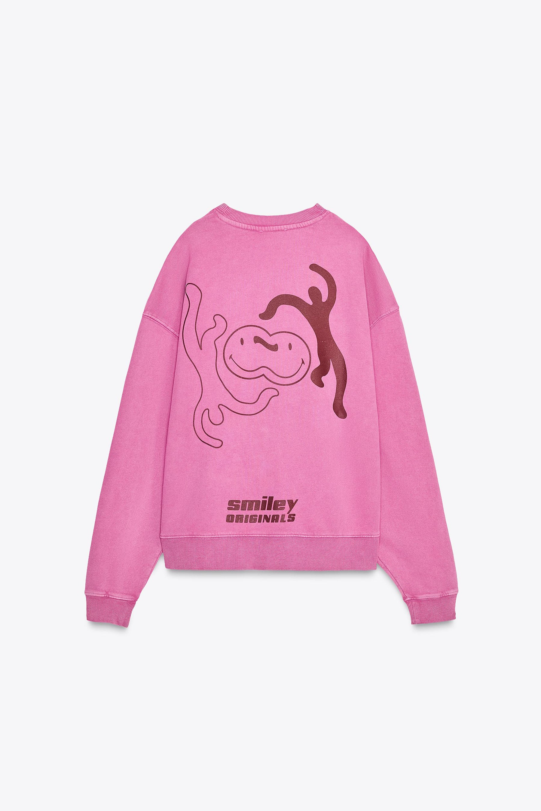 Sweatshirt mit Wascheffekt