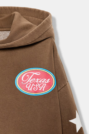 Hoodie mit Slogan-Print