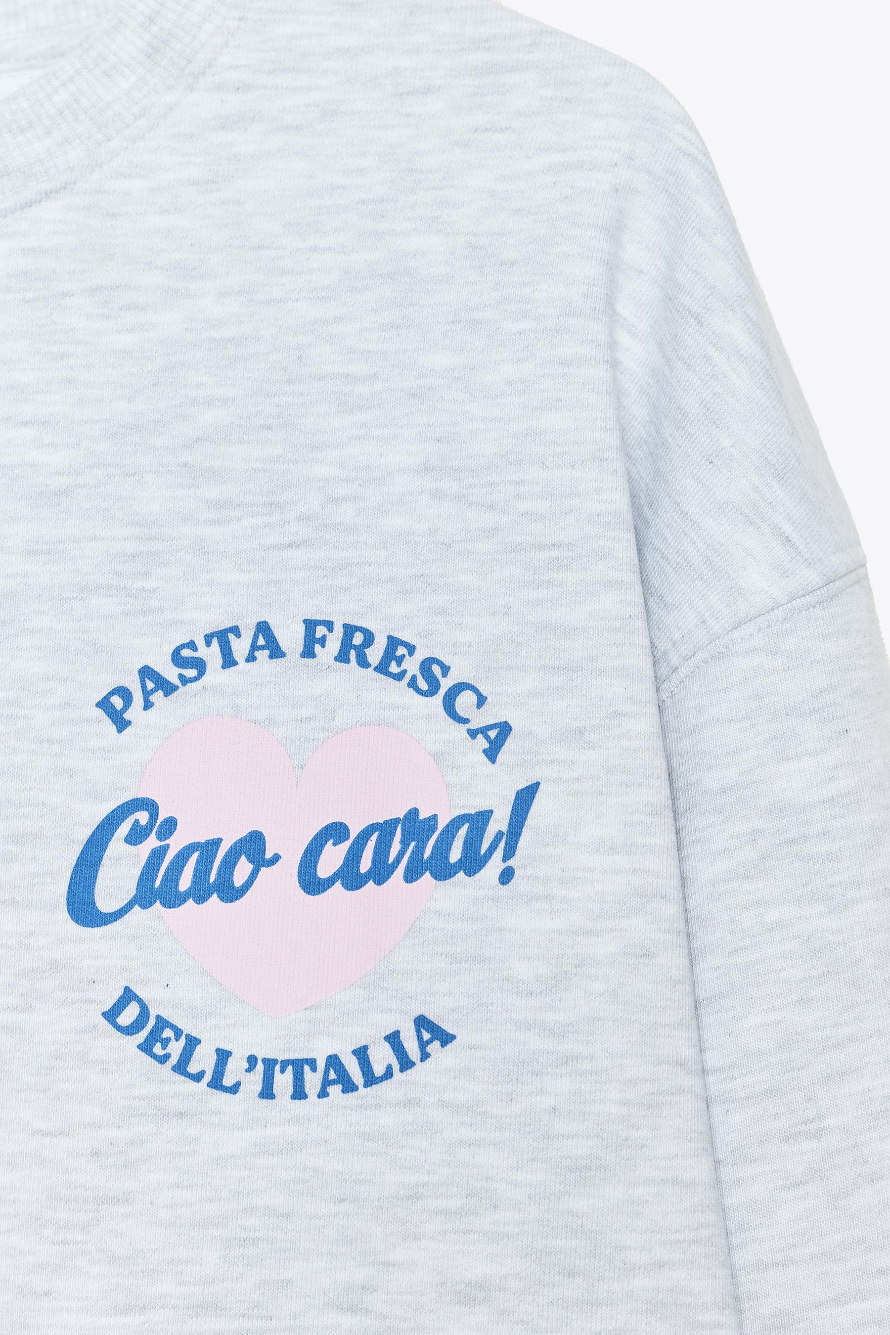 Sweatshirt mit Slogan-Print