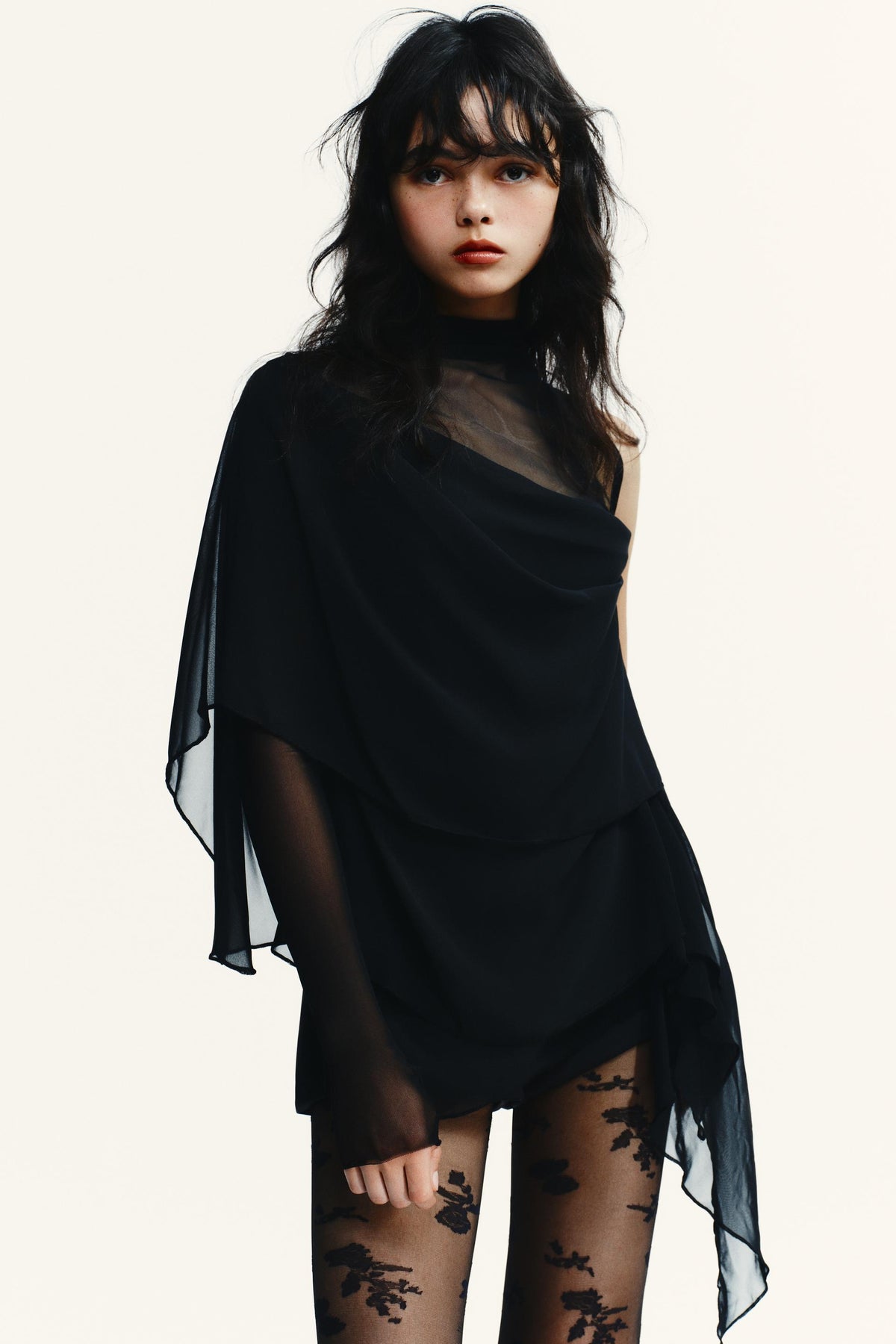 Lagenbluse aus Tüll