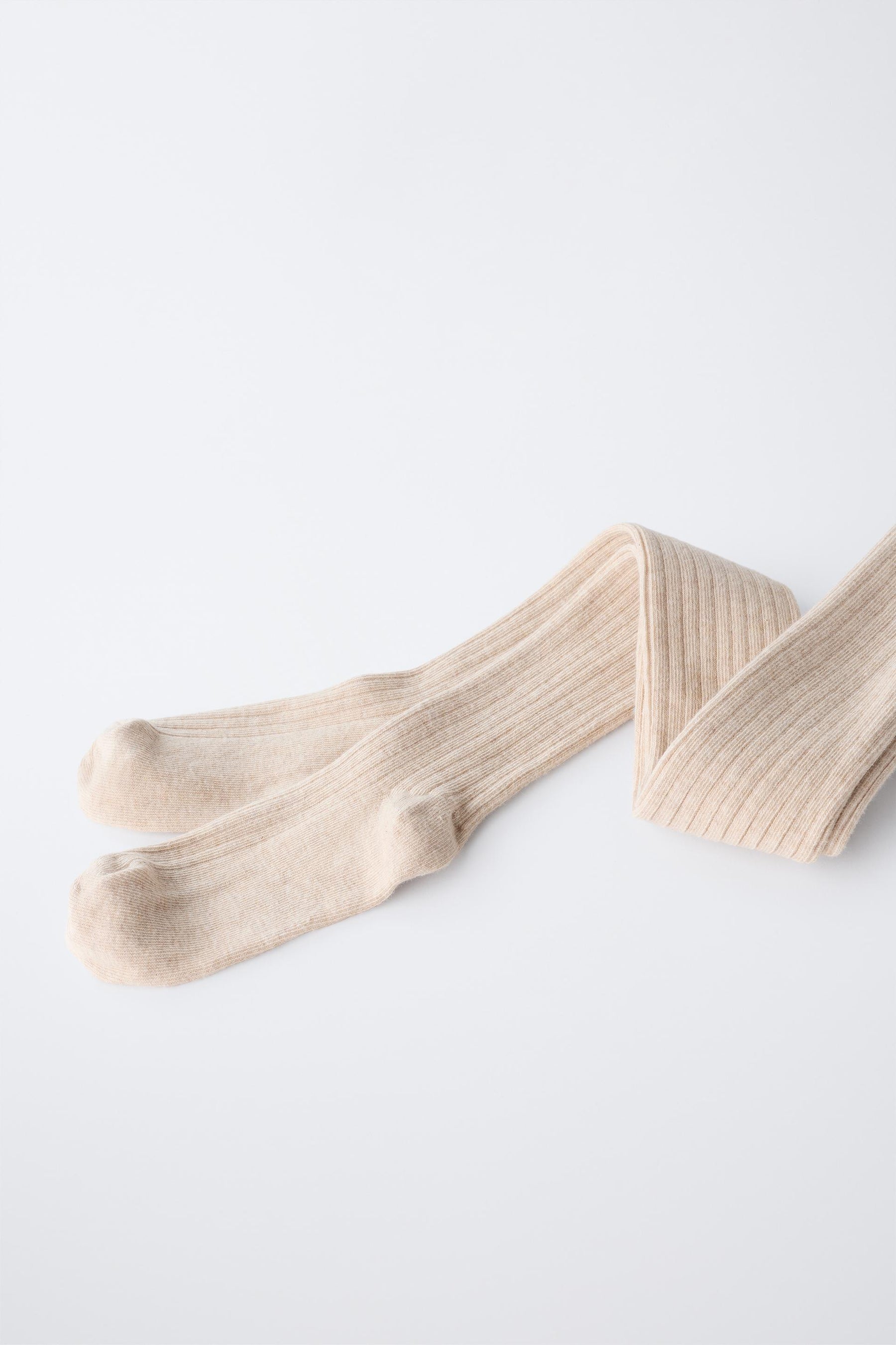 Gerippte Strumpfhose