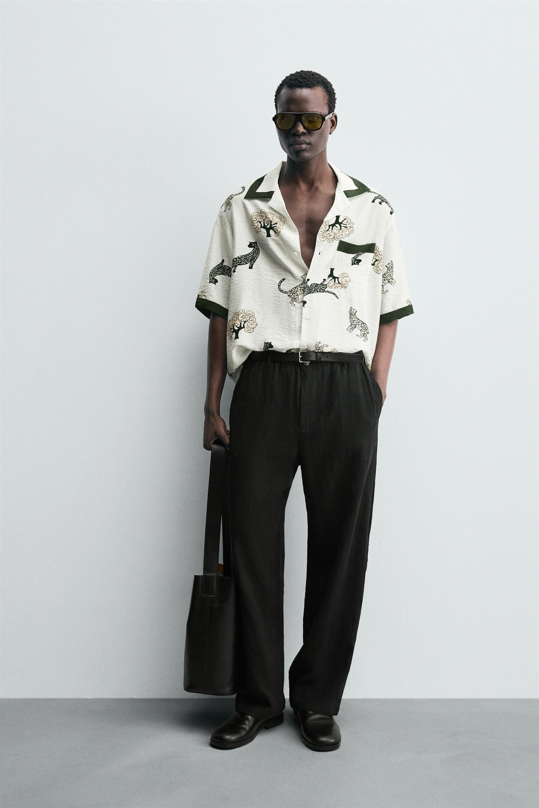 ANIMAL PRINT SHIRT - Image 1