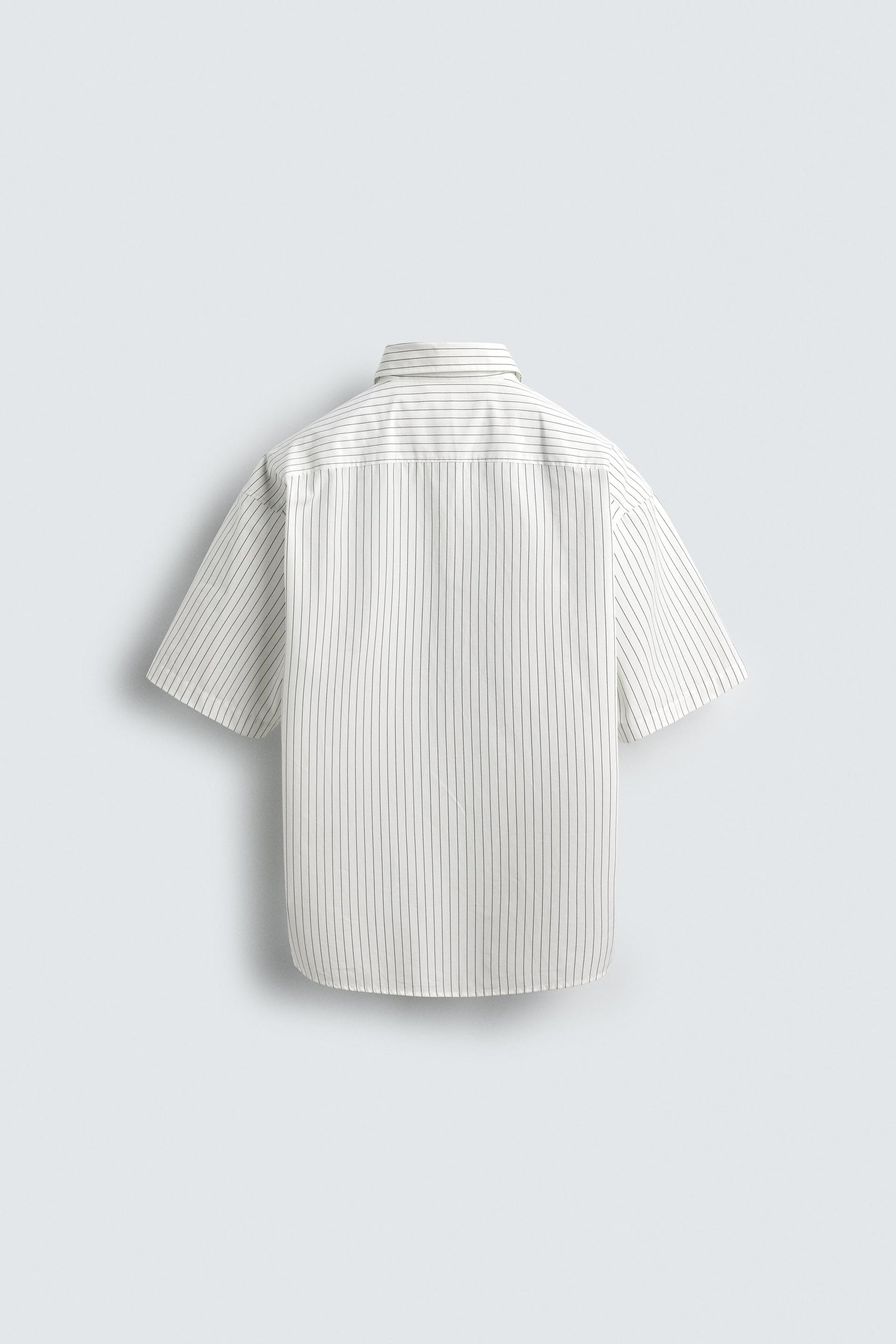 EMBROIDERED STRIPED SHIRT - Image 8