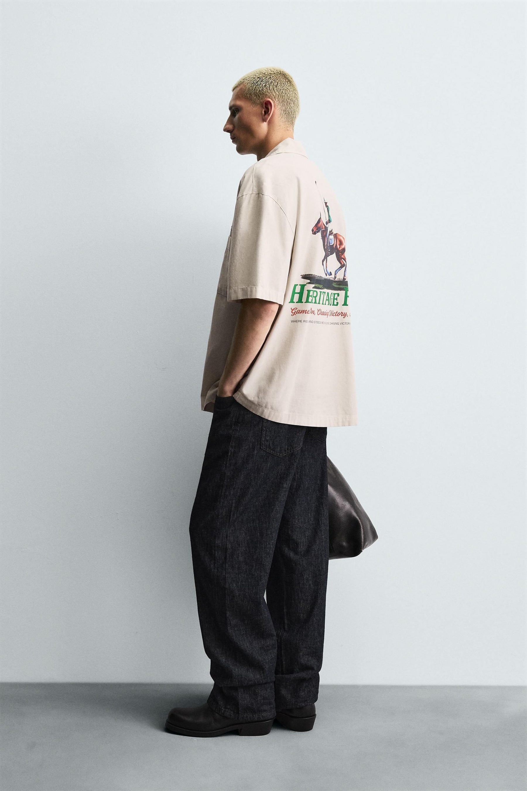 LYOCELL/COTTON PRINT SHIRT - Image 4