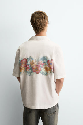 FLORAL PRINT SHIRT - Image 3