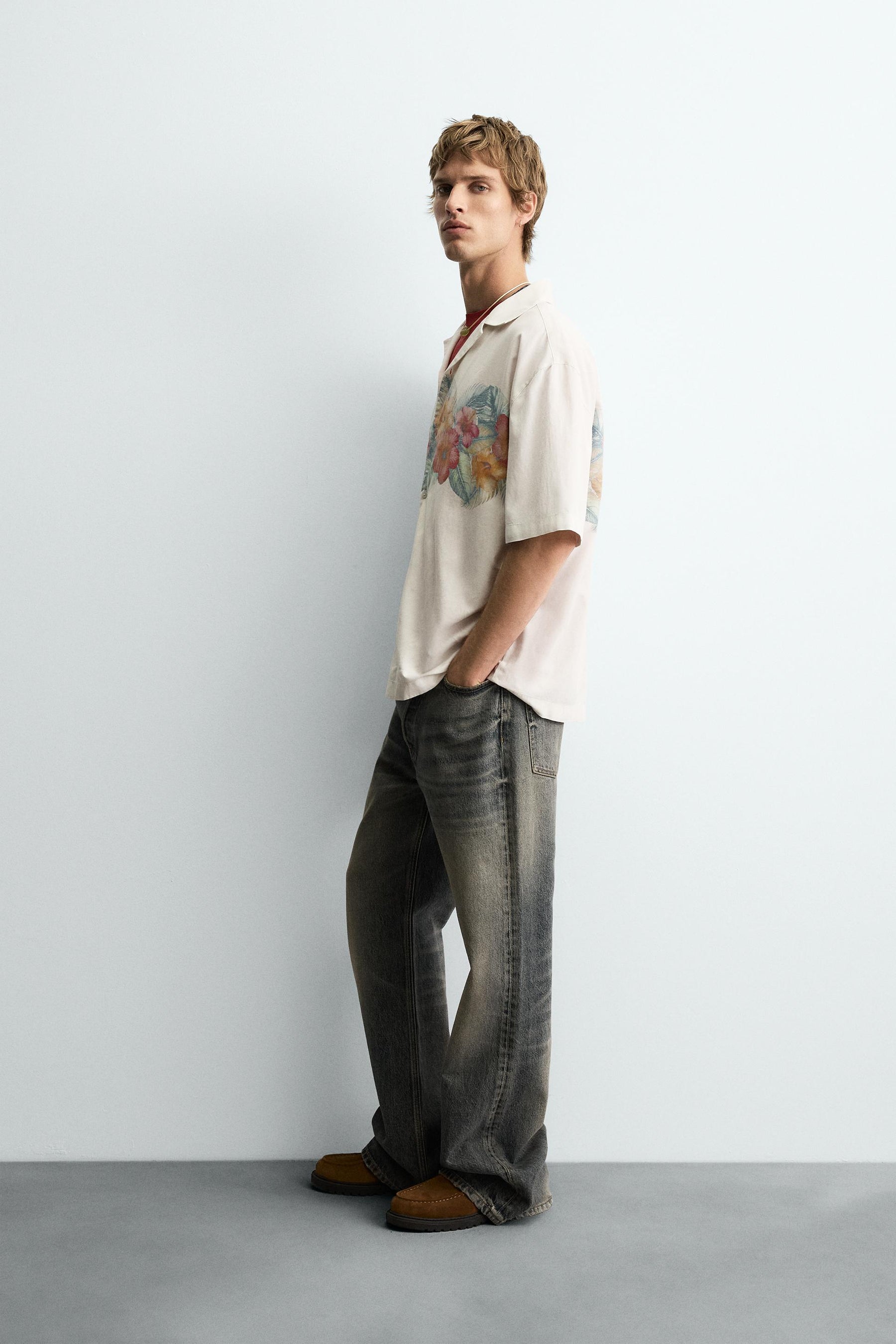 FLORAL PRINT SHIRT - Image 3