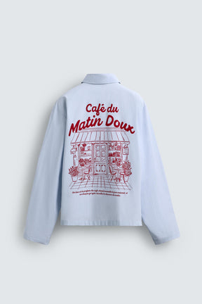 GRAPHIC STRIPED SHIRT - Image 9