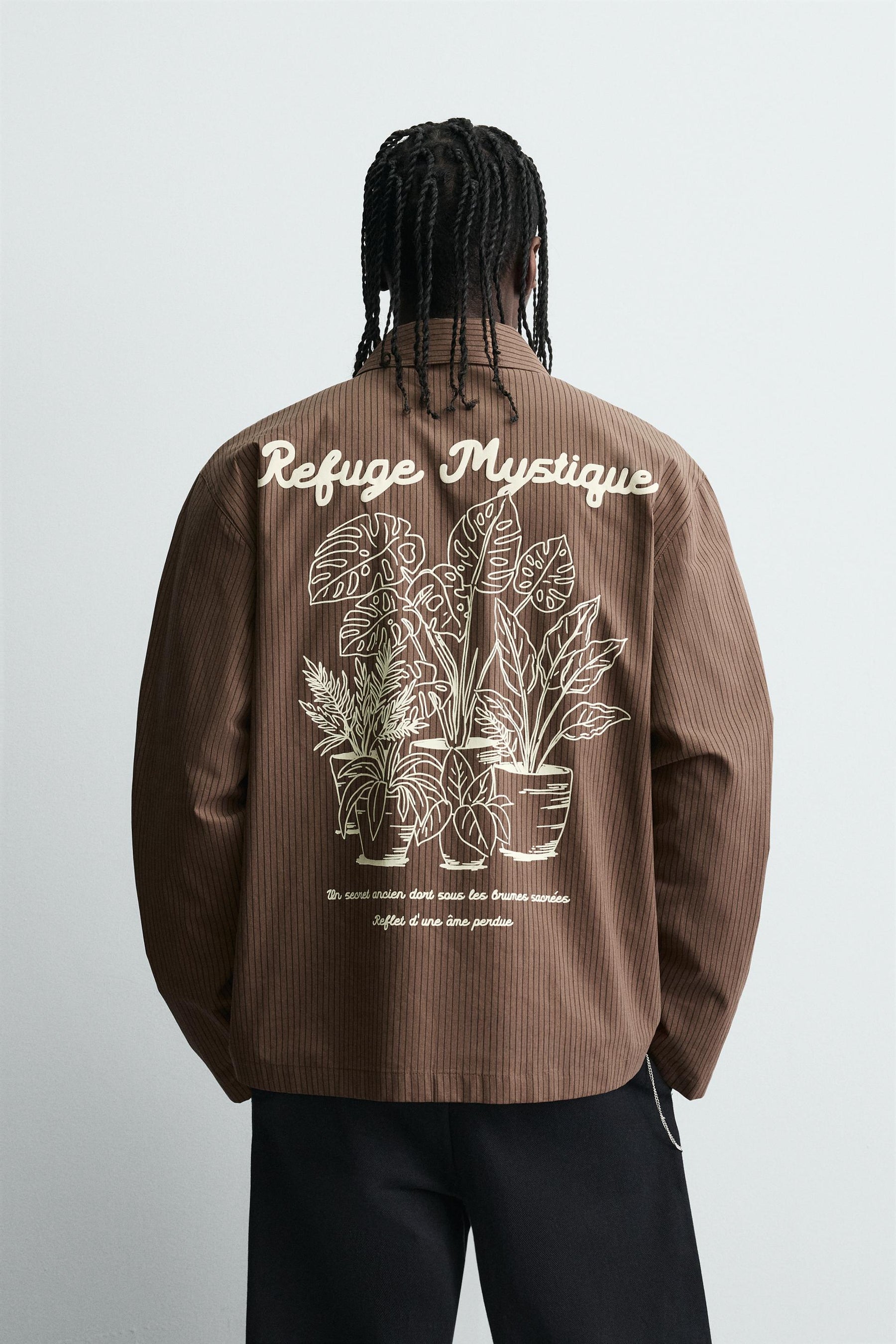 GRAPHIC STRIPED SHIRT - Image 3