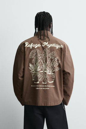 GRAPHIC STRIPED SHIRT - Image 3