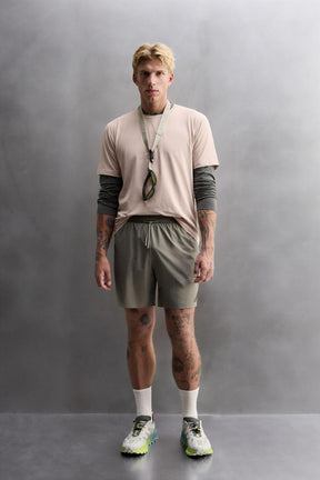 LIGHTWEIGHT PERFORATED SHORTS - Image 1