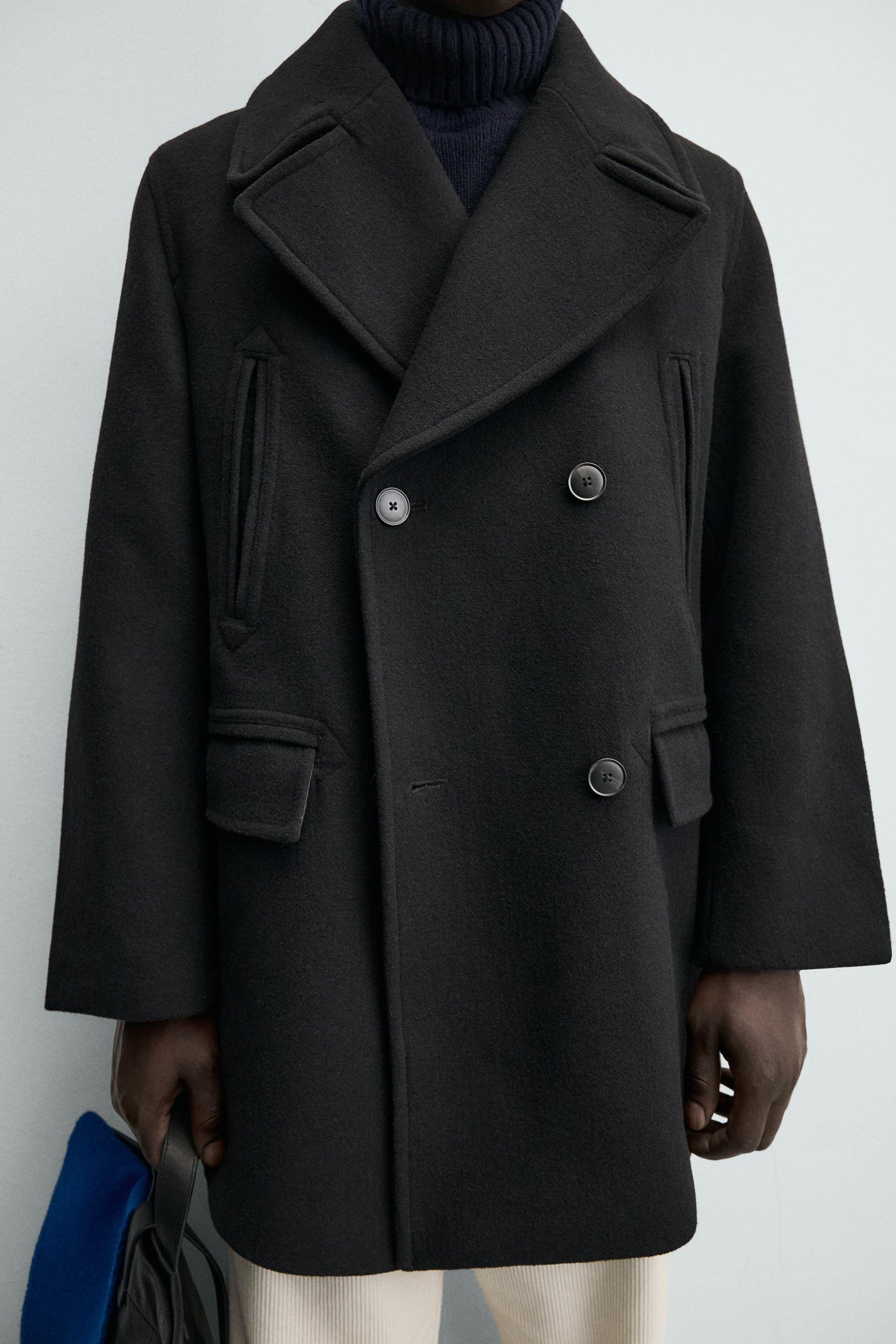 Double-Breasted Pocket Jacket