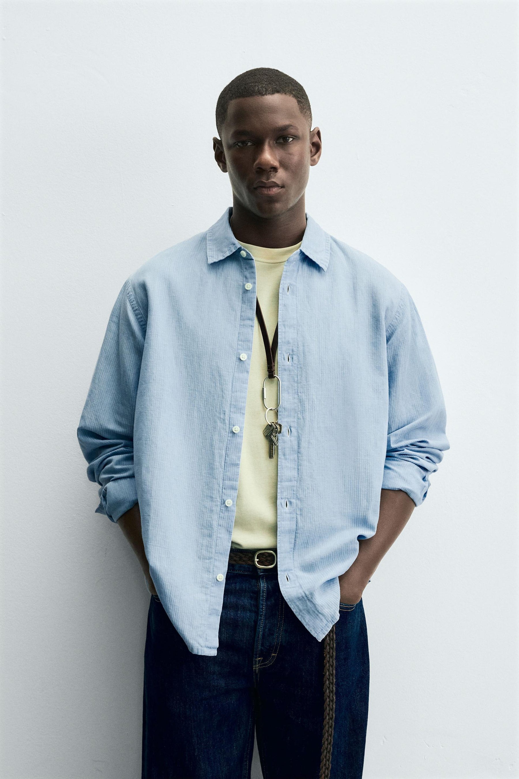 LIGHTWEIGHT DENIM SHIRT - Image 2