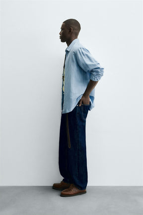 LIGHTWEIGHT DENIM SHIRT - Image 4