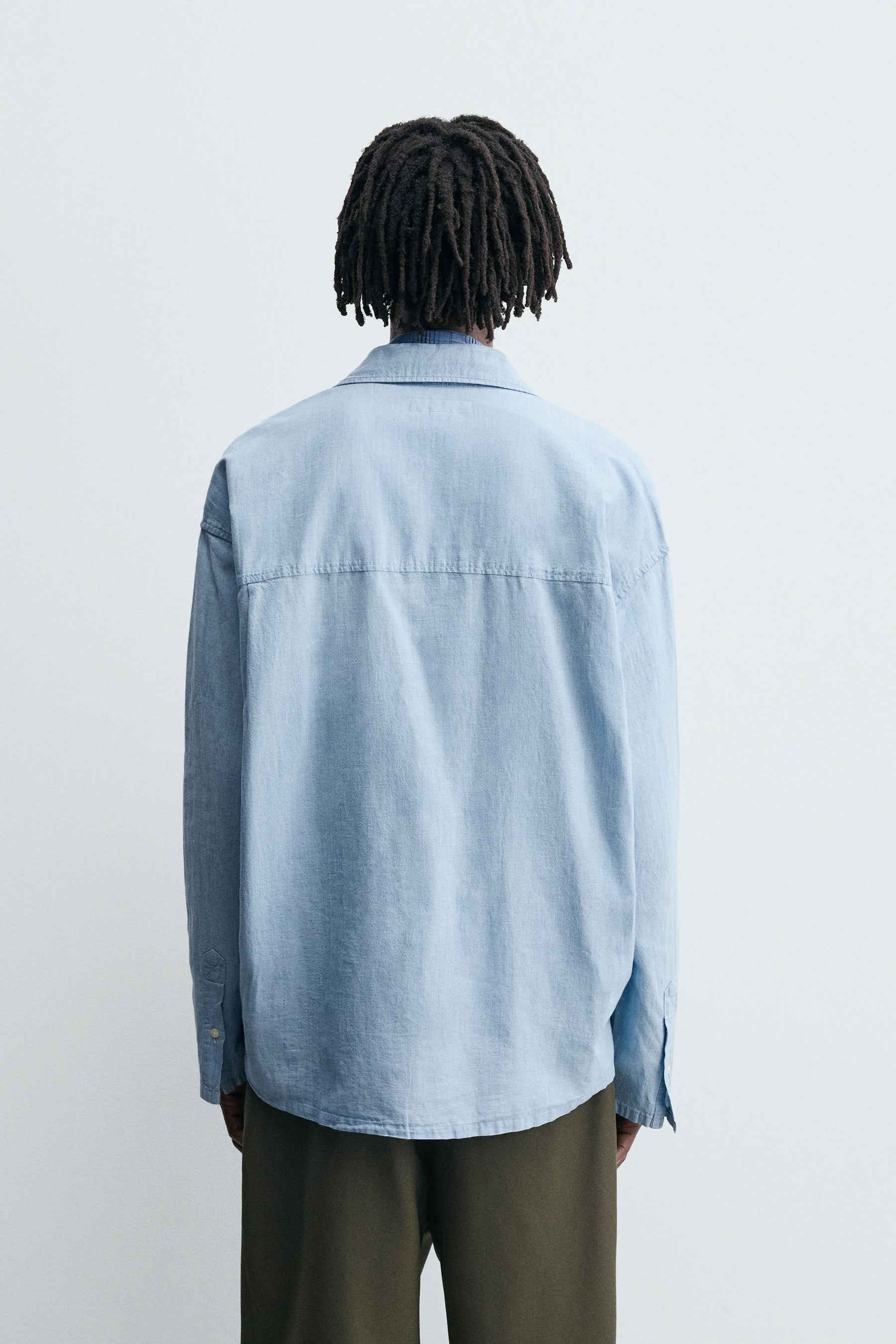 LIGHTWEIGHT DENIM SHIRT - Image 3