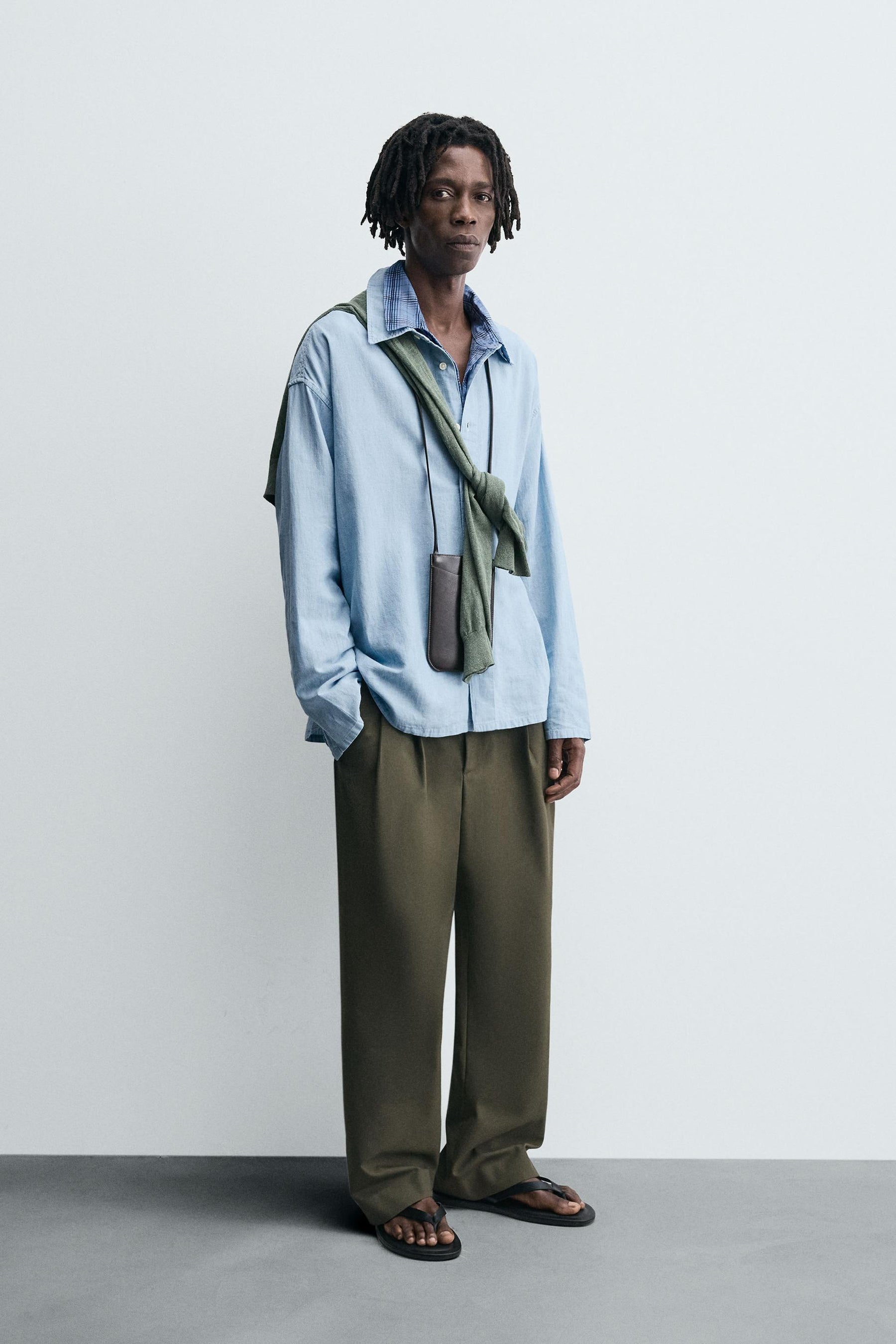 LIGHTWEIGHT DENIM SHIRT - Image 4