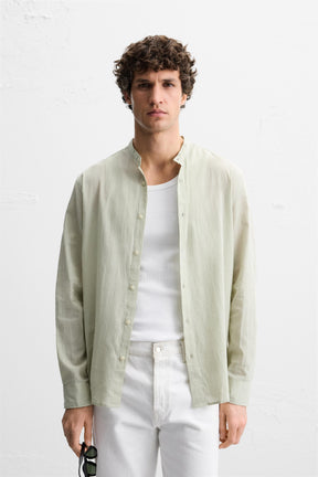 CREASED-EFFECT SHIRT - Image 2