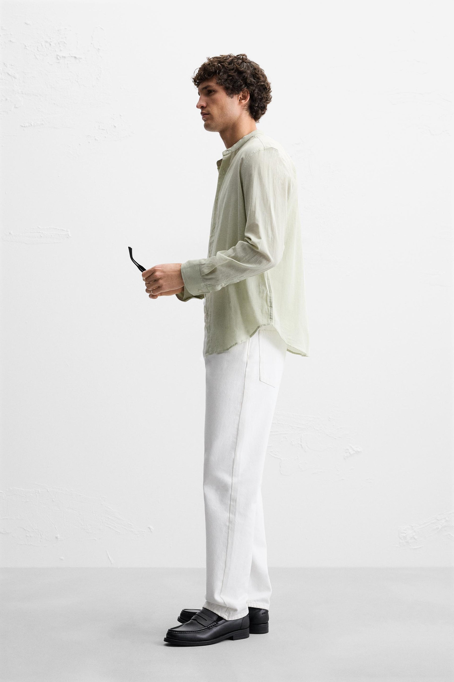 CREASED-EFFECT SHIRT - Image 4