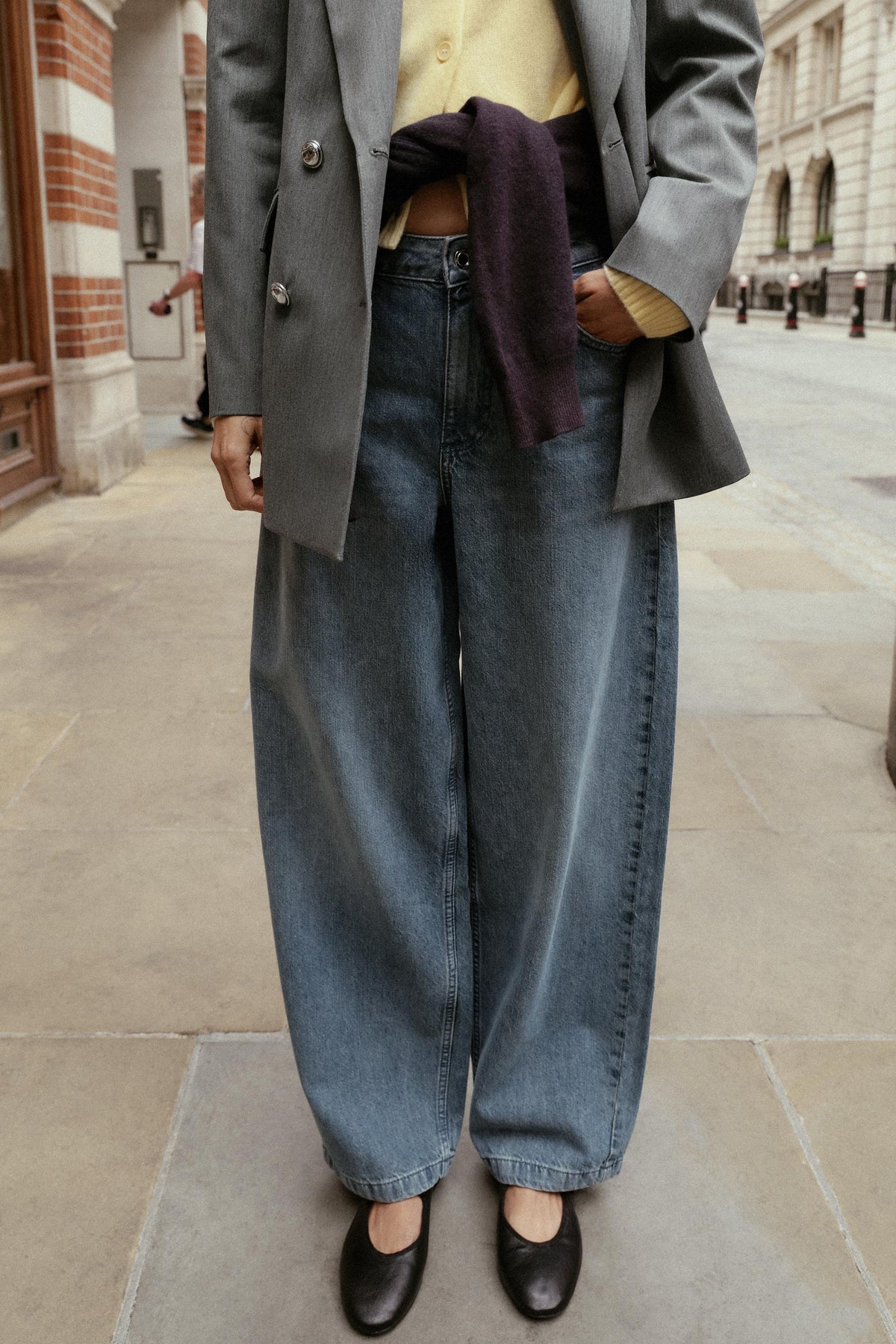 Jeans mit mittelhohem Bund