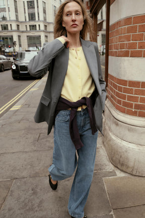 Jeans mit mittelhohem Bund