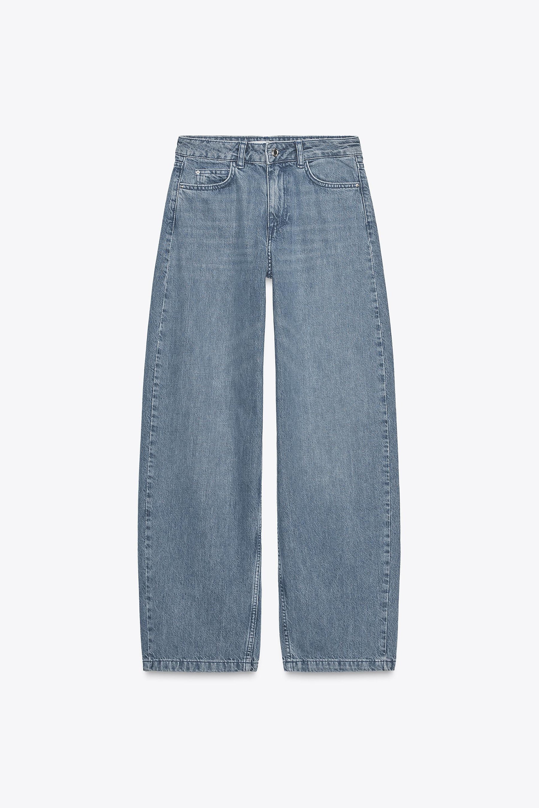 Jeans mit mittelhohem Bund