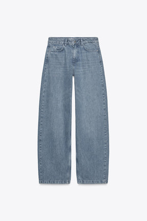 Jeans mit mittelhohem Bund