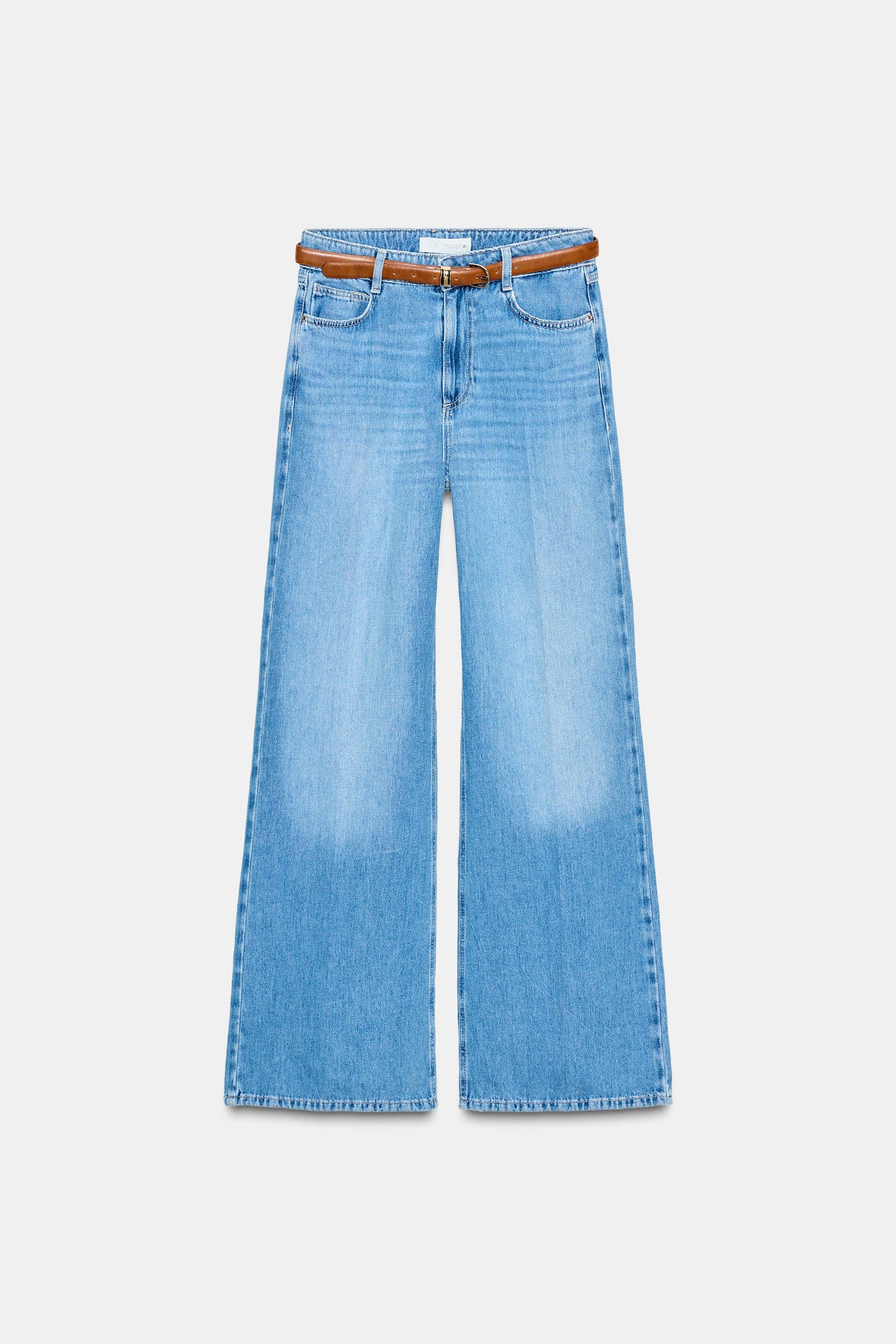 High-Waist Wide-Leg Jeans