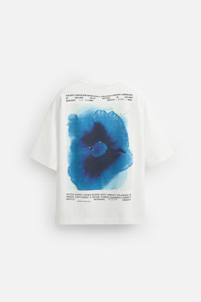 WATERCOLOUR PRINT T-SHIRT - Image 7